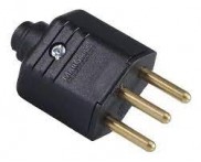 Plug 180º 10A 2P+T PLD1-3 PT Margirius