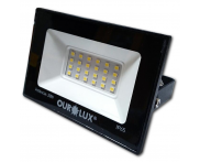 Projetor SuperLED Slim Bivolt 20W Preto Ourolux