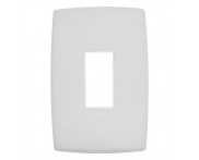 Placa 1 Posto Vertical 4x2 Branco Pial Plus