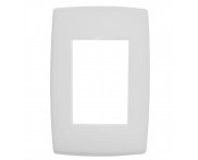 Placa 3 Postos 4x2 Branco Pial Plus